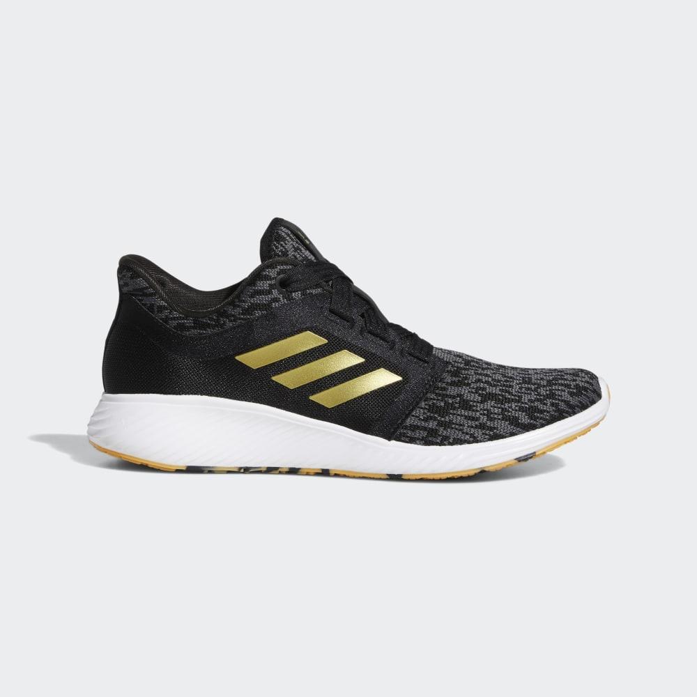 Adidas Women's Edge Lux 3 Walking Shoes Black/Gold Metal/White Ireland EF7034